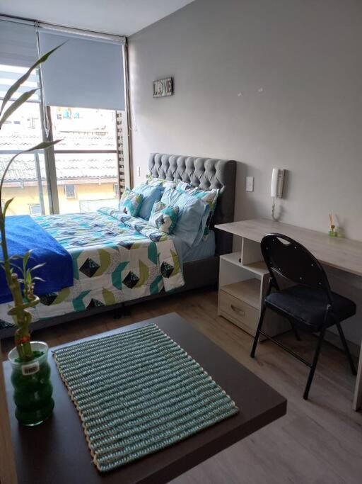 Apartaestudio Chapinero Balcon Lejlighed Bogotá Eksteriør billede