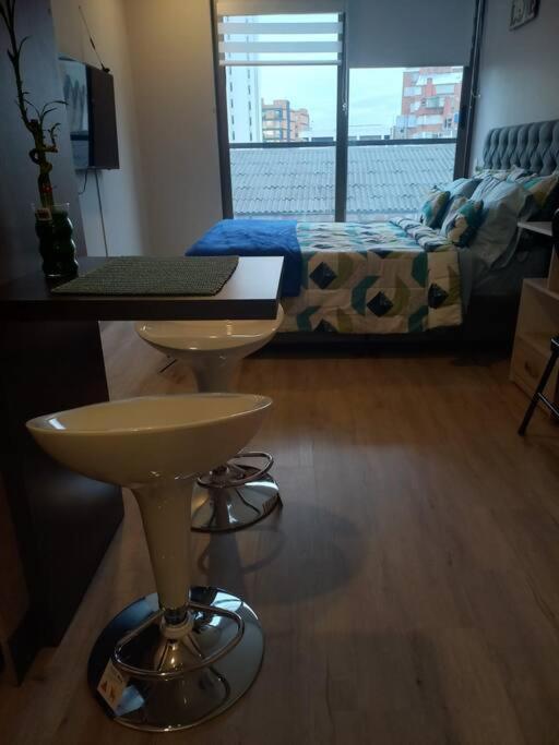 Apartaestudio Chapinero Balcon Lejlighed Bogotá Eksteriør billede