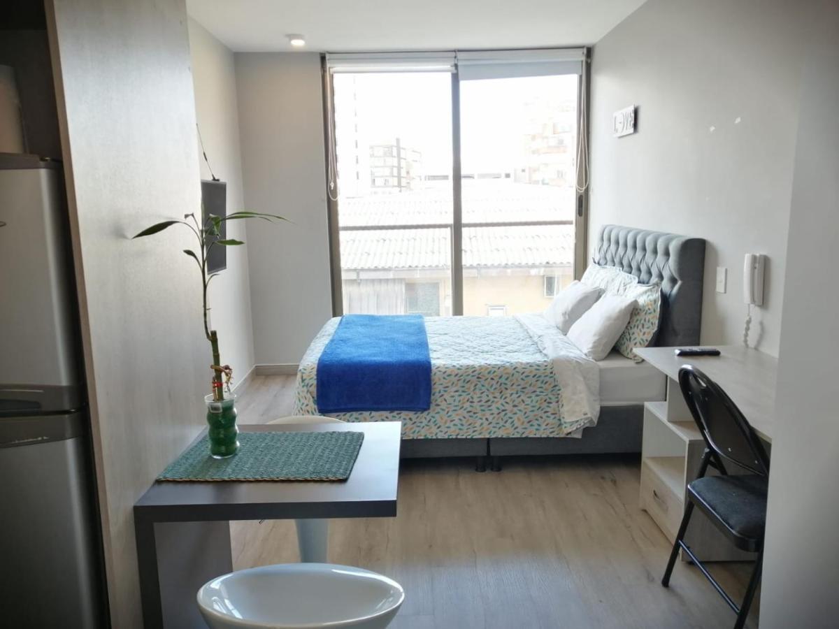 Apartaestudio Chapinero Balcon Lejlighed Bogotá Eksteriør billede