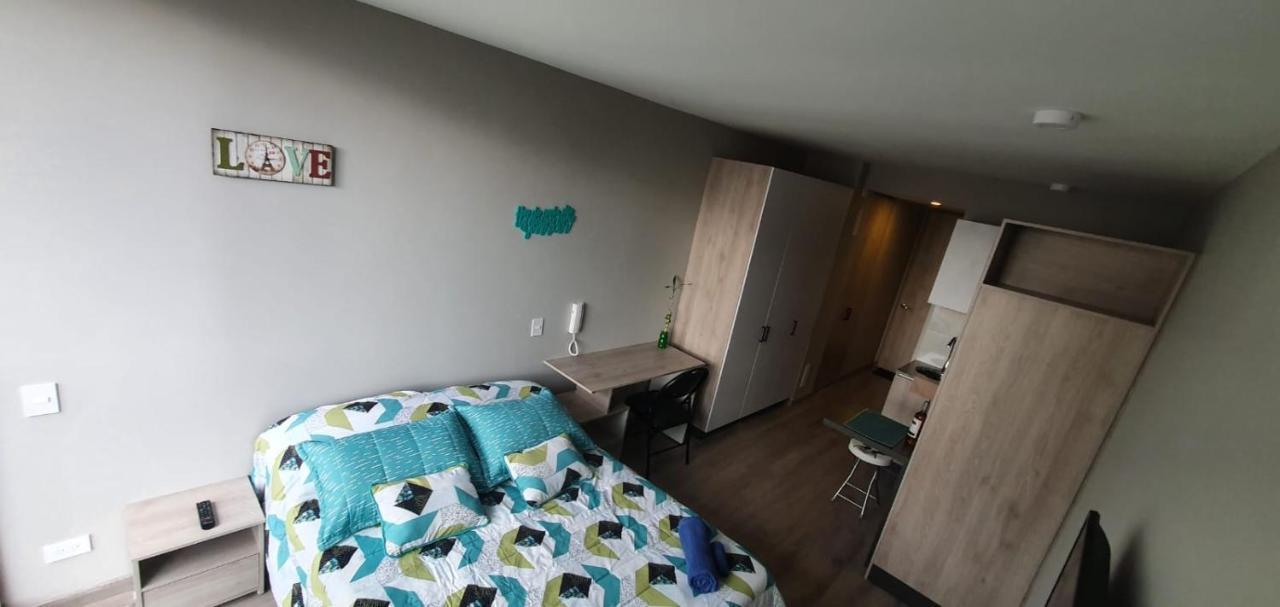 Apartaestudio Chapinero Balcon Lejlighed Bogotá Eksteriør billede