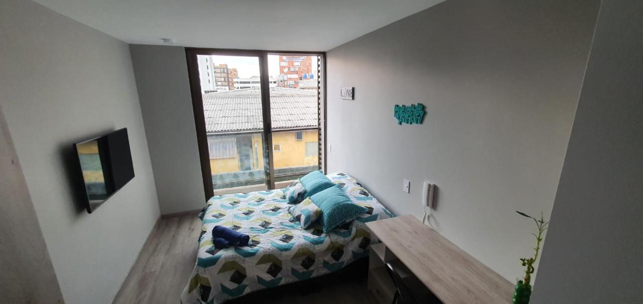 Apartaestudio Chapinero Balcon Lejlighed Bogotá Eksteriør billede
